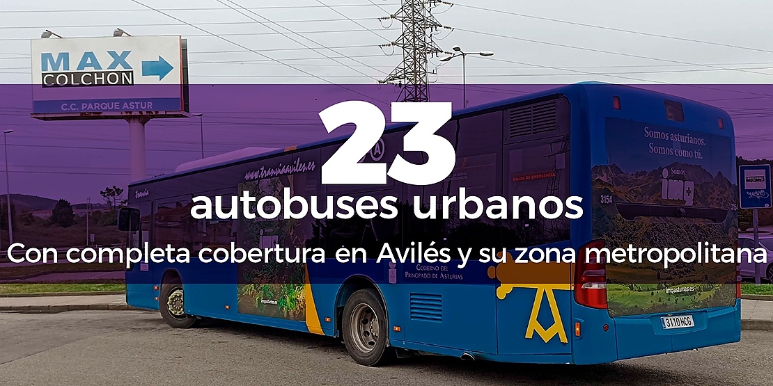 23 autobuses