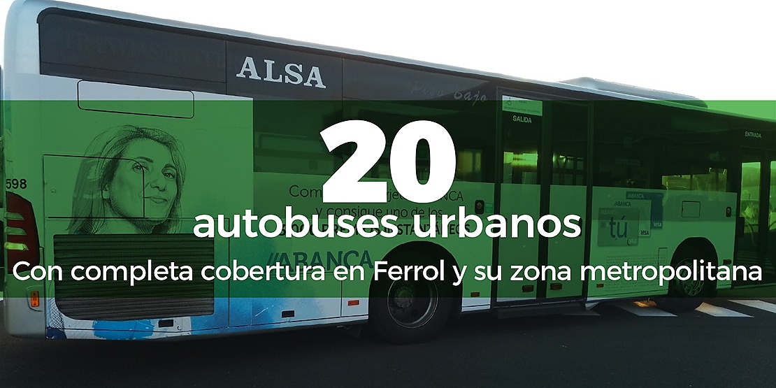 20 autobuses