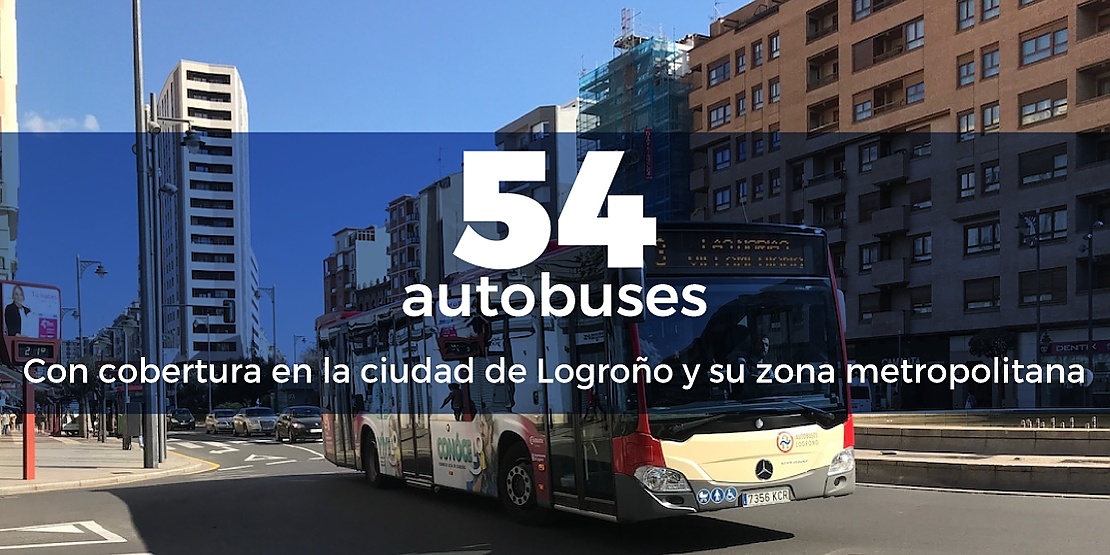 54 autobuses